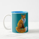 Search for blue fox mugs Forest
