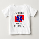 Search for rescue diver tshirts Emergency
