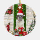 Search for saint bernard dog christmas tree decorations Pet