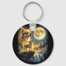 Search for moonlit night key rings Chihuahua dog