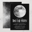 Search for two the moon birthday invitations Kids birthday party