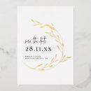 Search for wreath save the dates Minimalist