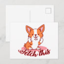 Search for funny corgis postcards Dog