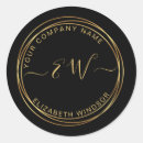 Search for circular monogram stickers Abstract