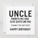 Search for funny uncle cards Funcle