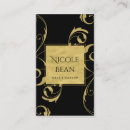 Search for swirled business cards Chic