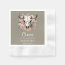 Search for skull wedding napkins Bohemian