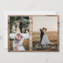 Search for rustic wedding announcement cards Photo collage