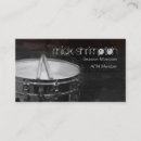 Search for musician drummer business cards Drums