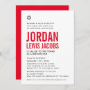 Search for black white red invitations Trendy