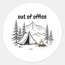Search for adventure is out there stickers Hiking