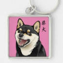 Search for shelter square key rings Dog