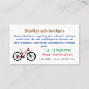 Search for bicycle business cards Bike