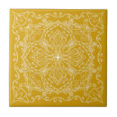 Search for mustard yellow pattern tiles Sunny