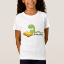Search for books kids tshirts Book worm
