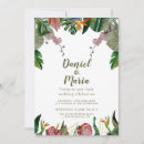 Search for tropical suite wedding invitations Botanical