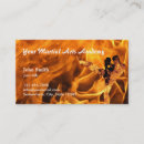 Search for martial arts business cards Kungfu