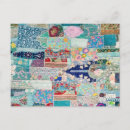 Search for quilted postcards Unique