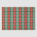 Search for red gingham tissue paper Tartan