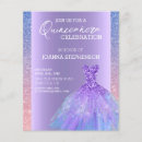 Search for sparkle dress invitations Purple