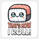 Search for sushi roll stickers Funny