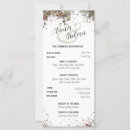 Search for christmas wedding programs Red and green