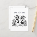 Search for retro lady postcards Vintage