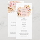 Search for boho wedding programs Floral