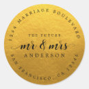 Search for gold envelope seals Return address