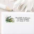 Search for crocodile return address labels Zoo