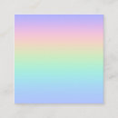 Search for rainbow business cards Pastel