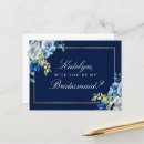 Search for will you be my bridesmaid postcards Modern