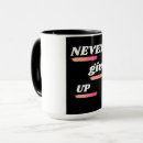 Search for never giving up quotes mugs Success mindset
