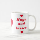 Search for hugs and kisses mugs Valentines
