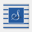 Search for stripe magnets Blue and white stripes