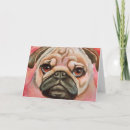 Search for pug painting postcards Pet