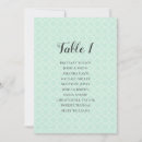 Search for mint green wedding table cards Classic
