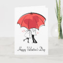 Search for couple with umbrella postcards Kissing