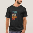 Search for august birthday tshirts 1955