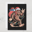 Search for bigfoot christmas cards Santa