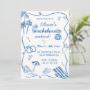 Search for modern hens party invitations Modern bachelorette weekend