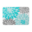 Search for turquoise floral bath mats Trendy