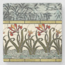 Search for stained glass coasters Botanical