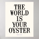 Search for oyster posters Quote