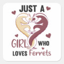Search for ferret stickers Animals
