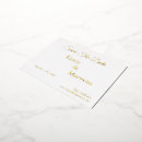 Search for holiday save the dates Gold foil