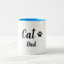 Search for for cat dads mugs Typography