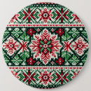 Search for green white pattern badges Winter