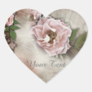 Search for vintage heart wedding stickers Chic