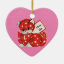 Search for vintage valentine christmas tree decorations Cute